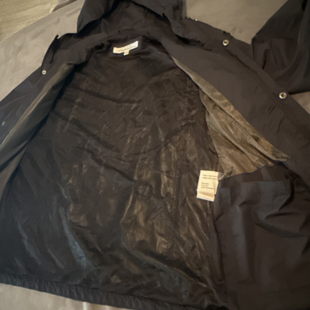 Kenneth Cole New York Windbreaker Men's M Black Jacket Lightweight - Picture 15 of 16